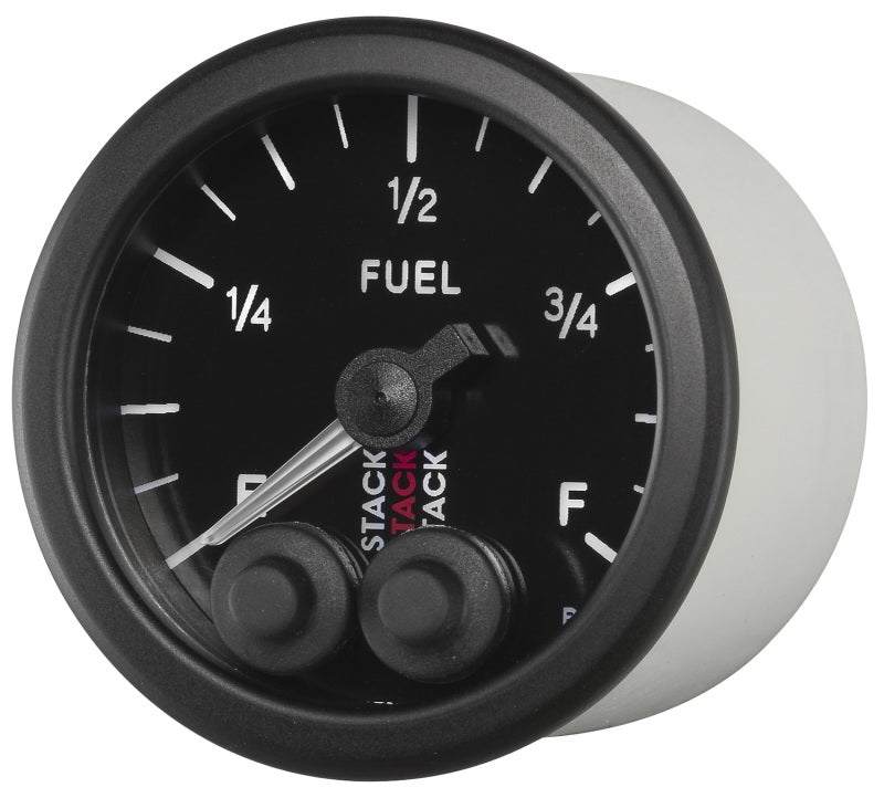 Autometer Stack 52mm 0-280 Ohm Programmable Pro-Control Fuel Level Gauge - Black-thumbmail-4