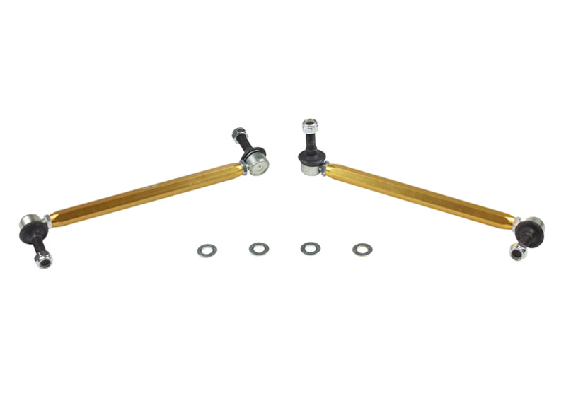 Whiteline 05-10 Chevy Cobalt/6/09+ Cruze/06-11 HHR Front Sway Bar - Link Assembly H/D Adj Steel Ball-thumbmail-1