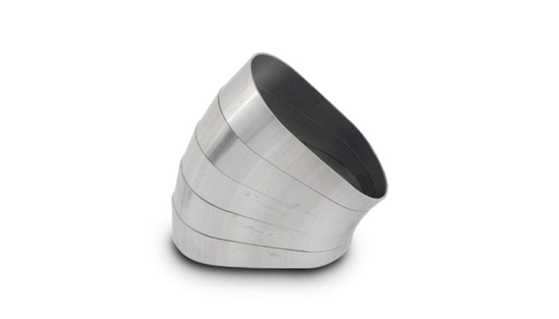 Vibrant 45 Degree Horizontal Plane Oval 304SS Pie Cuts Nominal Tube 3.50in-thumbmail-2