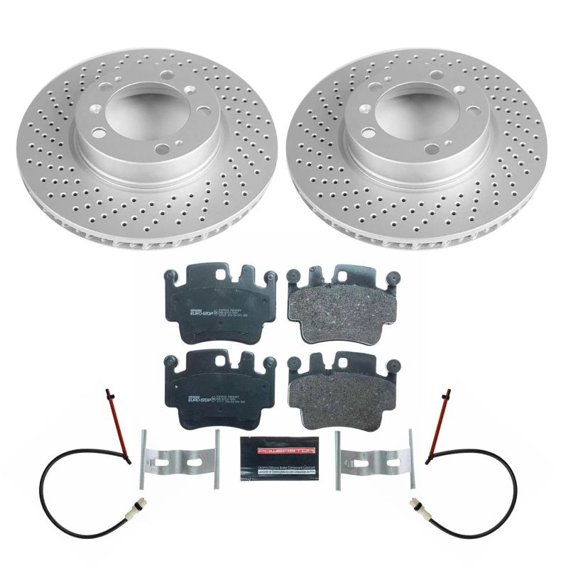 Power Stop 99-05 Porsche 911 Front Euro-Stop Brake Kit-thumbmail-1