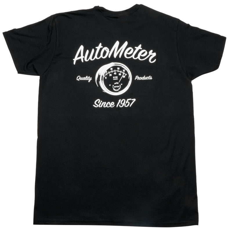 Autometer Vintage T-Shirt Black Large-thumbmail-4