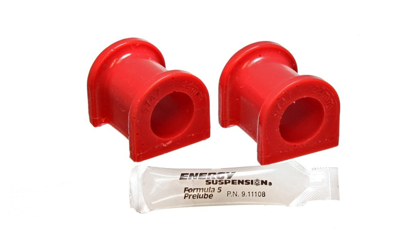 Energy Suspension 03-05 Mitsubishi Lancer EVO 8 Red 22mm Rear Sway Bar Bushings-thumbmail-2