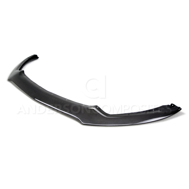 Anderson Composites 15-16 Ford Mustang Carbon Fiber Type-AC Front Chin Spoiler-thumbmail-1