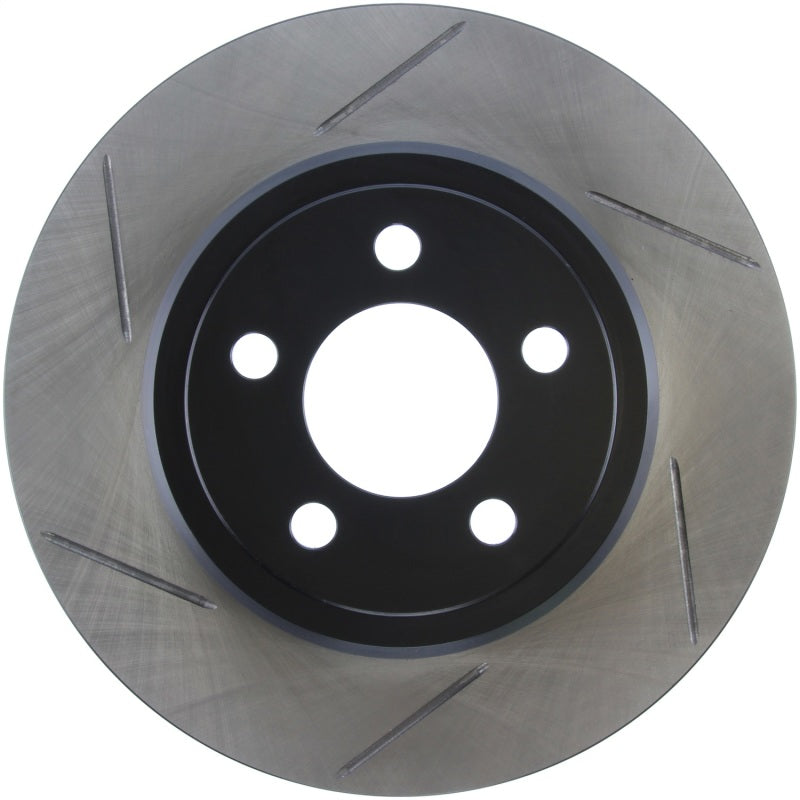 StopTech Power Slot 05 Chrysler 300C 5.7L V8 w/ Vented Rear Disc Rear Right SportStop Slotted Rotor-thumbmail-3