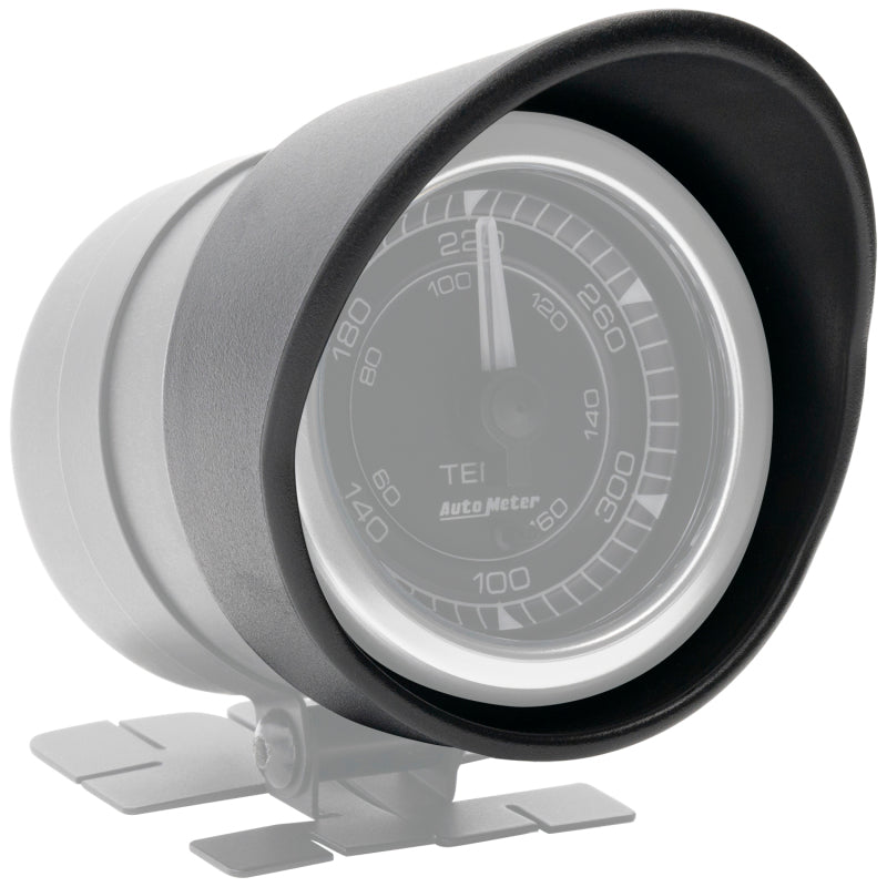 AutoMeter Gauge Visor 2-1/16in - Black-thumbmail-2