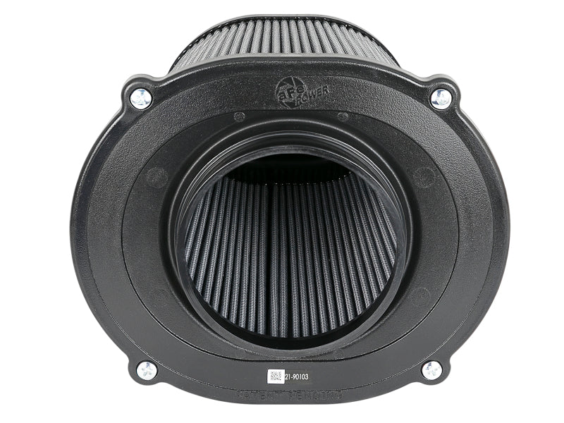 aFe Quantum Intake Pro DRY S Universal Air Filter F-5in. / B-(10x8.75) / T-(6.75x0.5) / H-8in.-thumbmail-4
