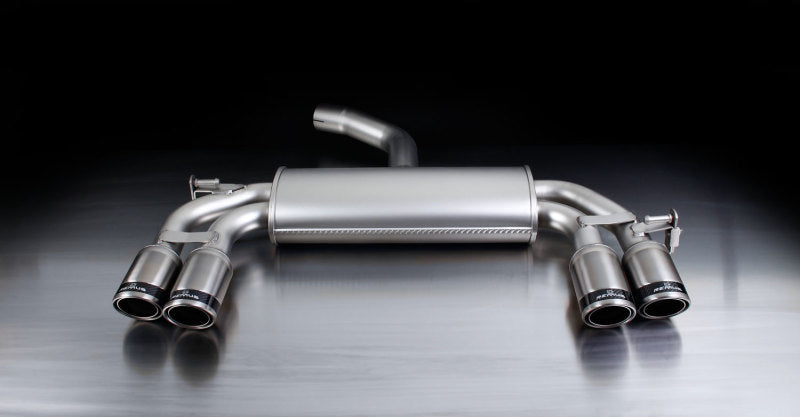 Remus 2011 Volkswagen Golf VI 1.2L Cat Back Exhaust w/84mm Angled w/Carbon Ring Tail Pipe Set-thumbmail-1