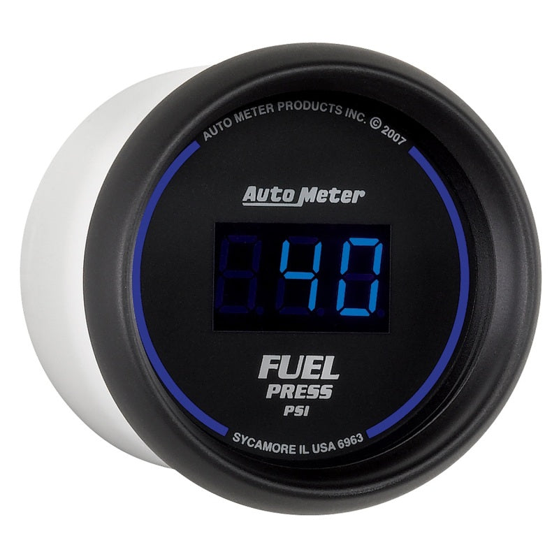 Autometer 52.4mm 1-100 PSI Black Digital Fuel Pressure Gauge-thumbmail-3