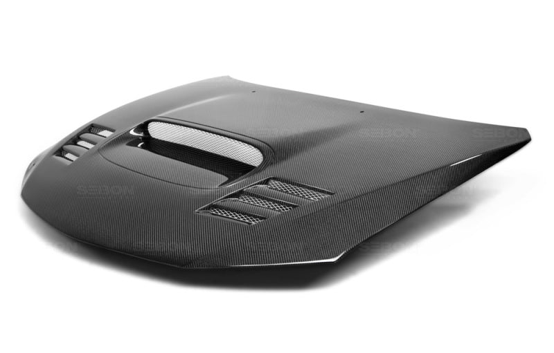Seibon 08-09 Subaru WRX/STi CWII-style Carbon Fiber Hood-thumbmail-4