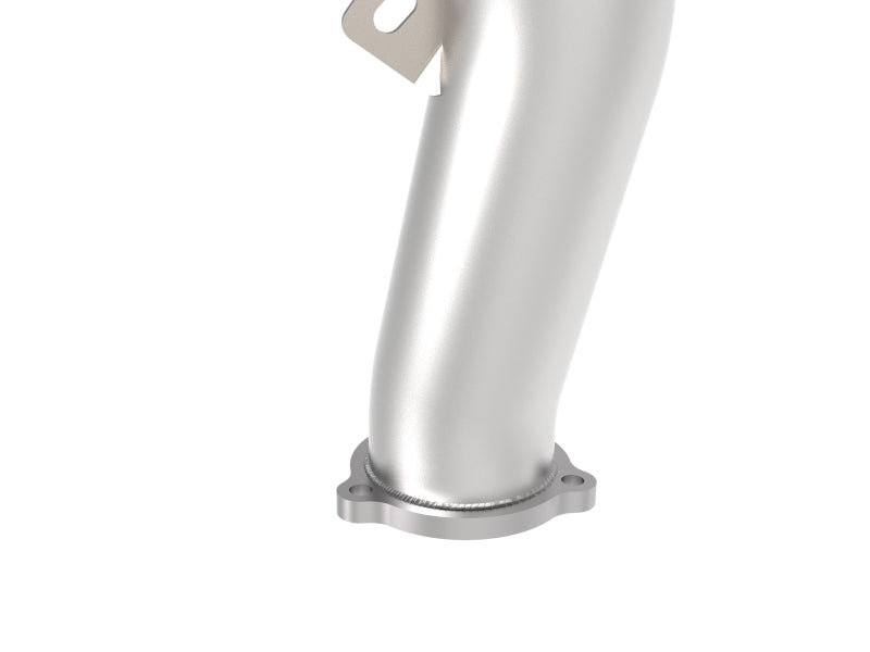 aFe 09-16 Audi A4/A5 (B8) L4-2.0L (t) Twisted Steel 3in. Downpipe - 304 Stainless w/ Cat-thumbmail-3