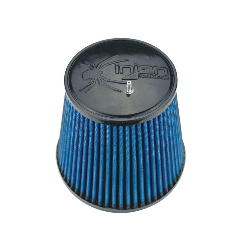 Injen NanoWeb Dry Air Filter 4.0 Flange w/ShurLok / 5.63 Base OD /6.0 Tall /4.0 Top w/Barb Fitting-thumbmail-7