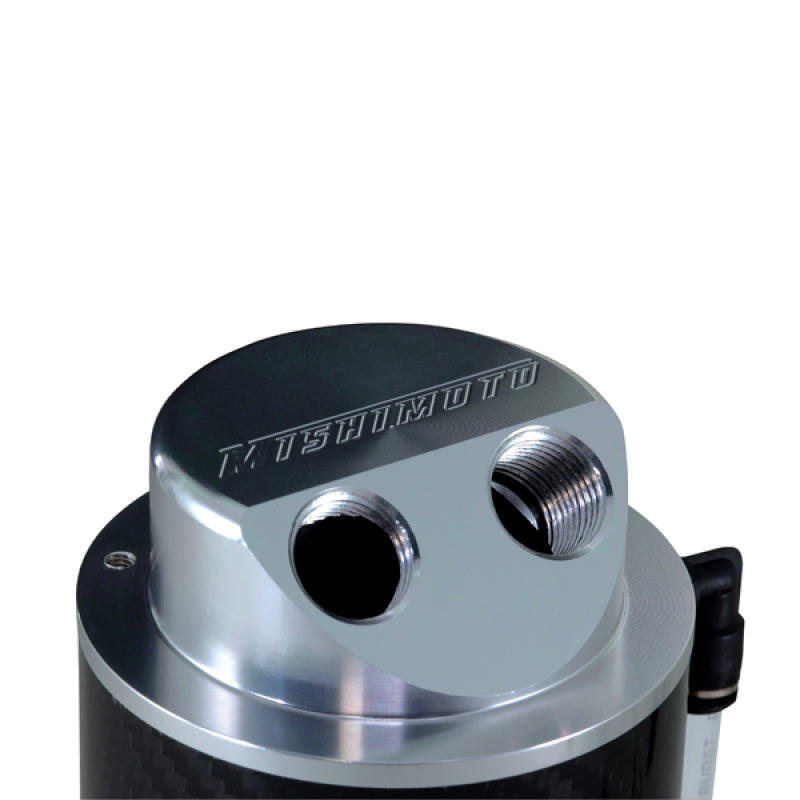 Mishimoto Carbon Fiber Oil Catch Can 10mm Fittings-thumbmail-4