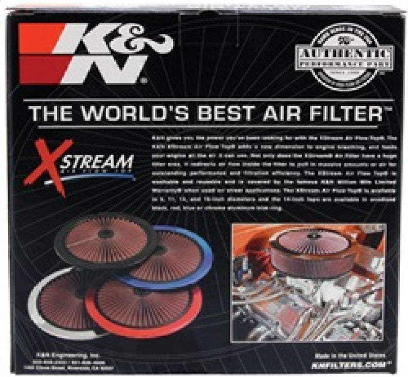 K&N X-Stream Top Round Lid 9 inch Outside Diameter-thumbmail-11