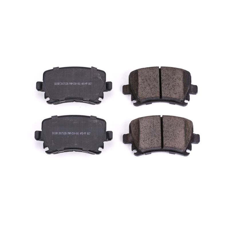 Power Stop 06-09 Audi A3 Rear Z16 Evolution Ceramic Brake Pads-thumbmail-1
