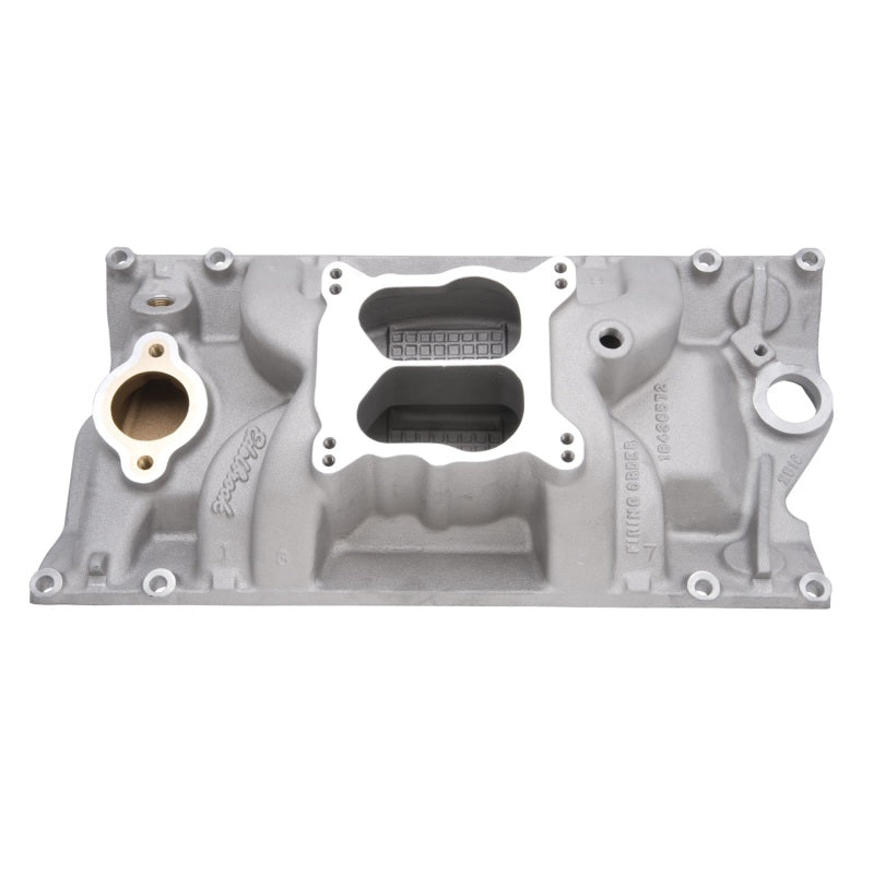 Edelbrock Manifold SBC Performer RPM Vortec Marine As-Cast-thumbmail-2