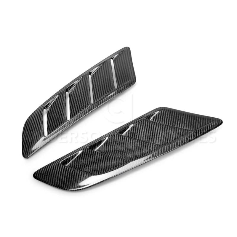Anderson Composites 2015-2017 Ford Mustang Type-AB Carbon Fiber Hood Vents-thumbmail-2