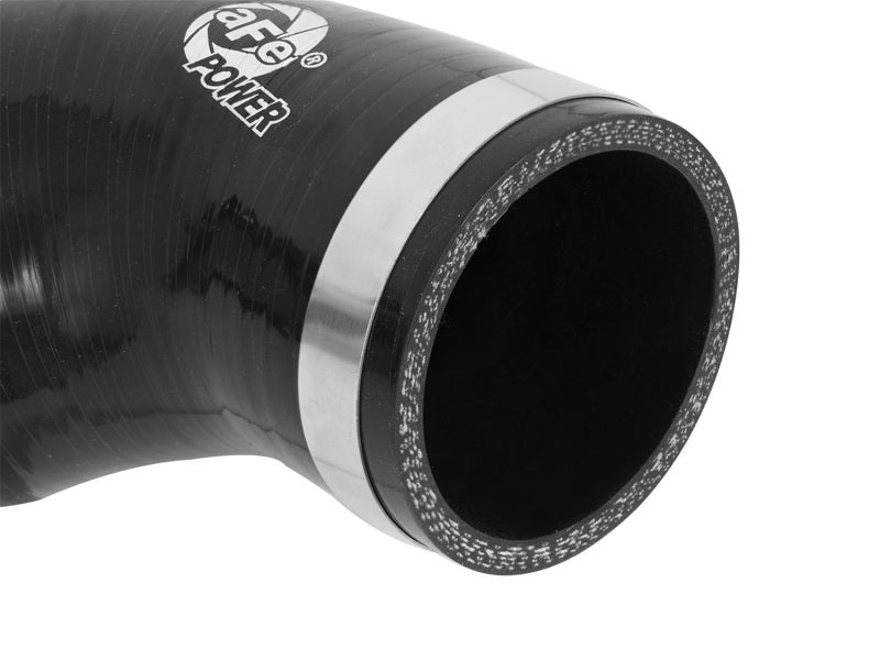 aFe BladeRunner 3in Intercooler Tube - Black Cold Side 15-16 Ford Mustang EcoBoost L4-2.3L (t)-thumbmail-8