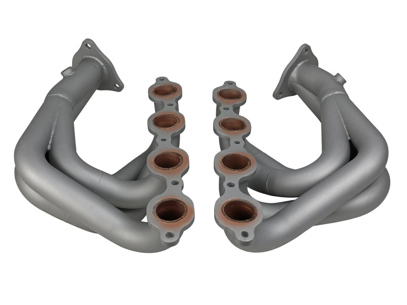 aFe Twisted 304SS Header 2020 Chevy Corvette (C8) 6.2L V8 - Titanium Ceramic Coated-thumbmail-7