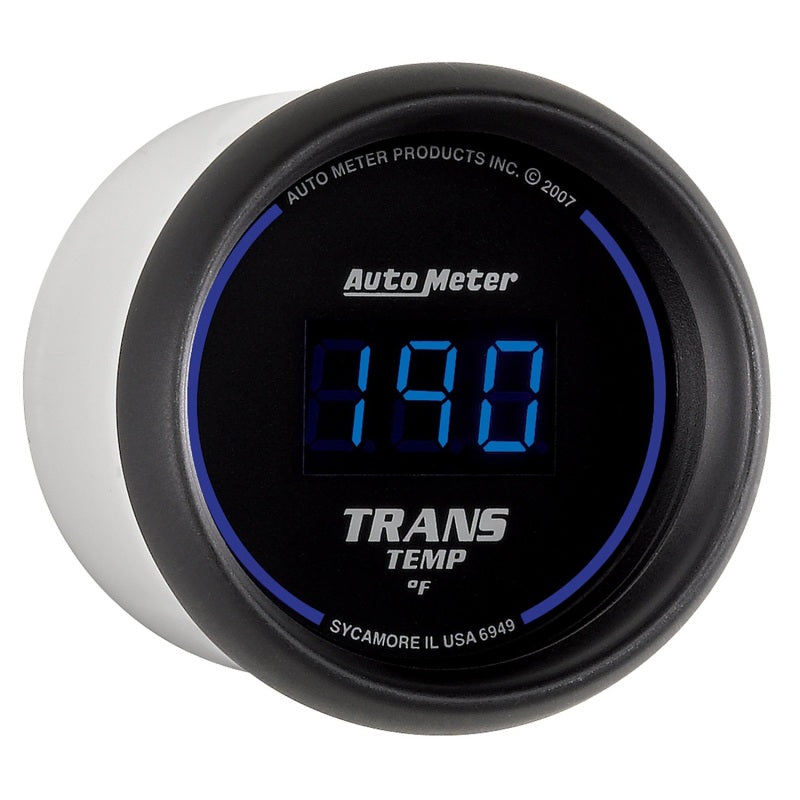 Autometer 52.4mm Black Digital Trans Temperature Gauge-thumbmail-3