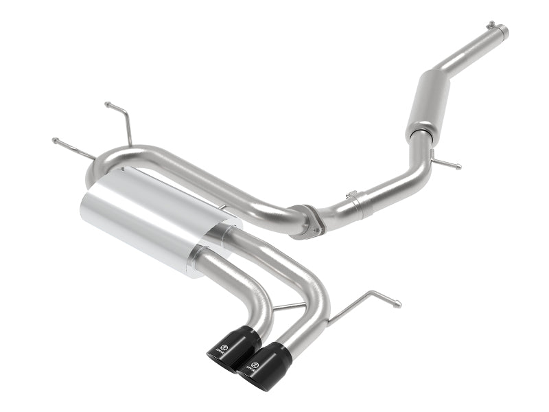aFe Takeda 2-1/2in SS-304 Cat-Back Exhausts w/ Black Tip 16-19 Mazda MX-5 Miata ND 2.0T-thumbmail-1