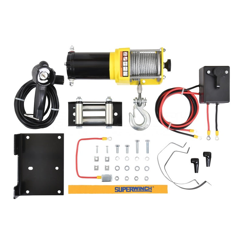 Superwinch 3000 LBS 12V DC 3/16in x 40ft Steel Rope UT3000 Winch-thumbmail-6