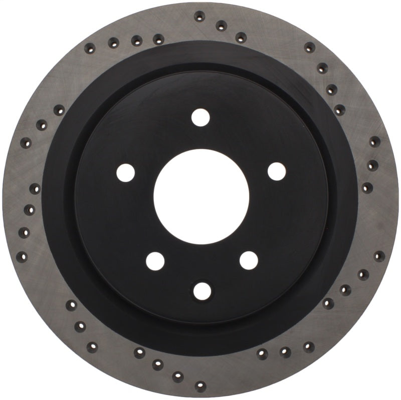 StopTech 08-09 Infiniti EX35 / 05-08 G35 / 09 G37 / 06-09 M35/M45 Drilled Right Rear Rotor-thumbmail-10