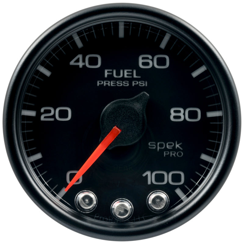 Autometer Spek-Pro - Nascar 2-1/16in Fuel Press 0-100 psi Bcb Ecu-thumbmail-2