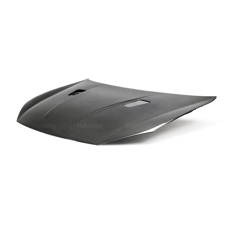 Seibon 10-11 VW Golf GTI 5K/MK6 TM Carbon Fiber Hood w/ Shaved Emblem-thumbmail-3