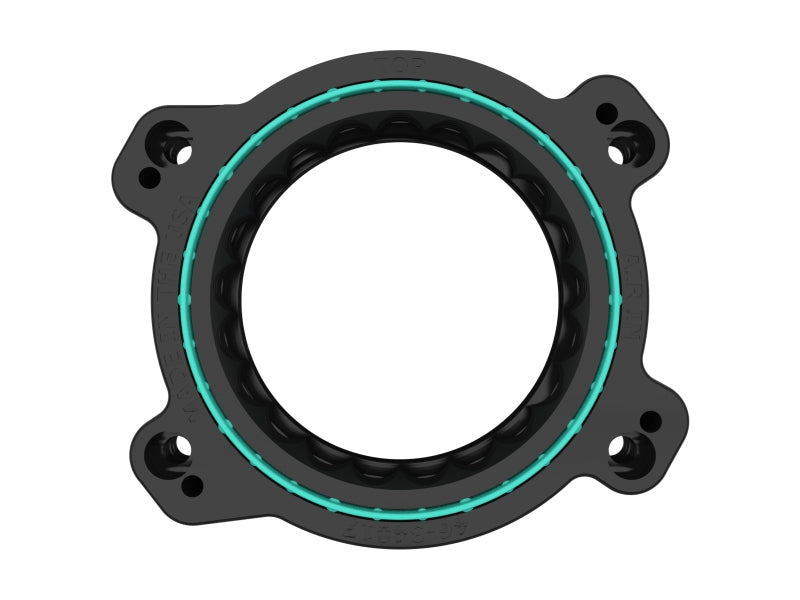 aFe 2020 Vette C8 Silver Bullet Aluminum Throttle Body Spacer / Works With Factory Intake Only - Blk-thumbmail-7