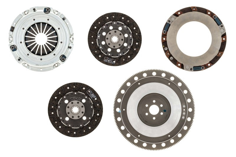 Exedy 1996-10 Mustang 4.6L Organic 10 Teeth 6 Bolt Twin Disc Clutch-thumbmail-5