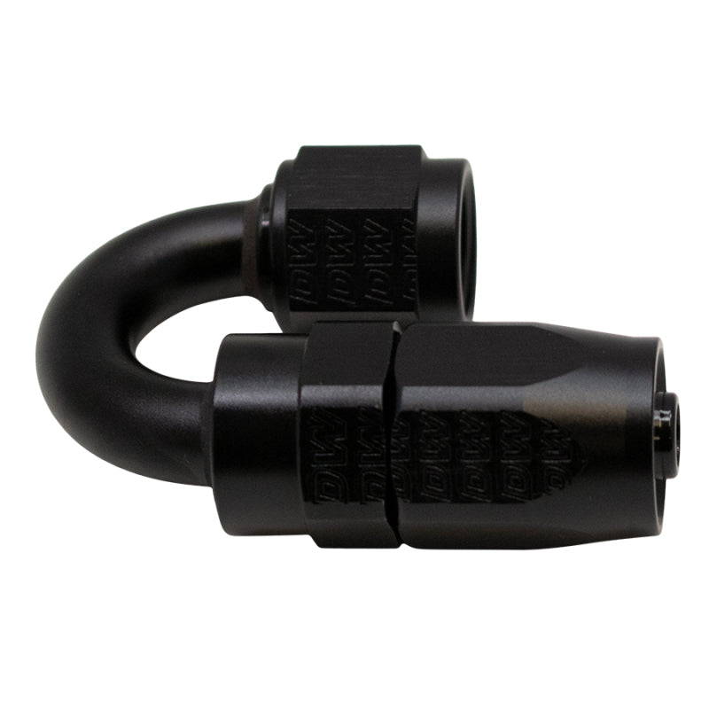 DeatschWerks 6AN Female Swivel 180-Degree Hose End CPE - Anodized Matte Black-thumbmail-2