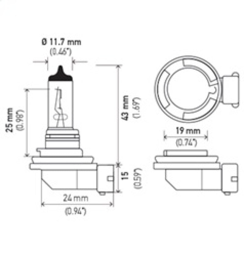 Hella Bulb H8 12V 35W PGJ19-1 T4-thumbmail-5