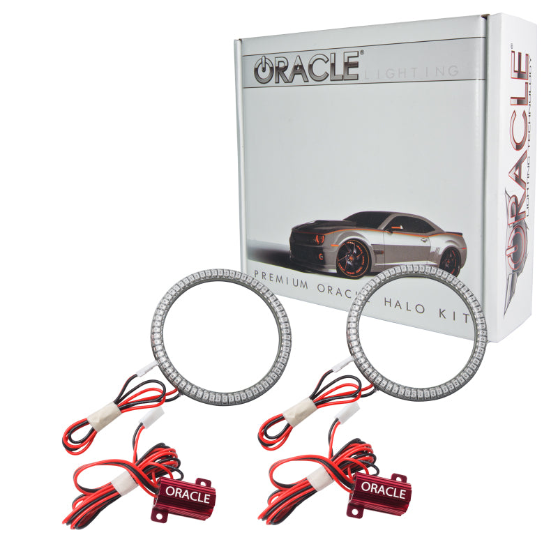 Oracle Chevy Camaro 14-15 WP LED Projector Fog Halo Kit - White-thumbmail-4