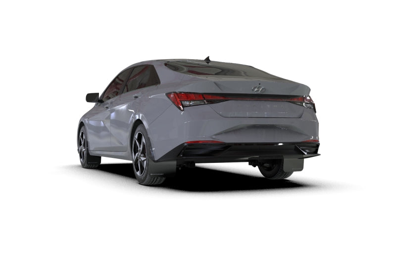 Rally Armor 21-23 Hyundai Elantra (Will Not Fit Elantra N/N Line) Black UR Mud Flap w/ Grey Logo-thumbmail-3