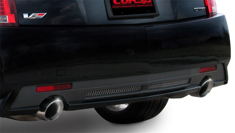 Corsa 09-13 Cadillac CTS Sedan V 6.2L V8 Polished Sport Axle-Back Exhaust-thumbmail-3