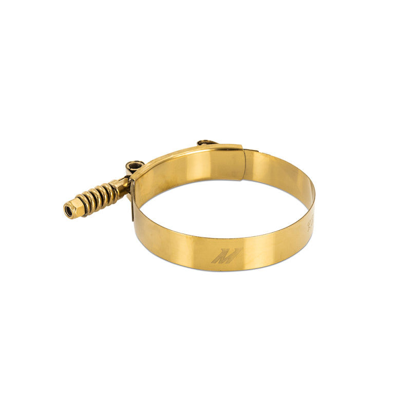 Mishimoto 3.75 Inch Stainless Steel Constant Tension T-Bolt Clamp - Gold-thumbmail-2