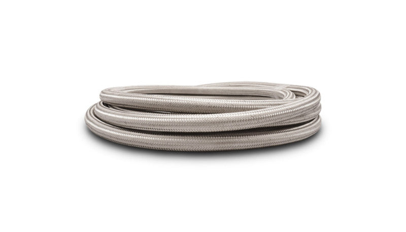 Vibrant Stainless Steel Braided Flex Hose w/PTFE Liner AN -3 (10ft Roll)-thumbmail-2