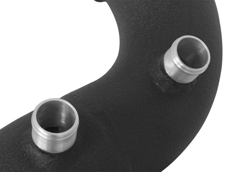 aFe BladeRunner 3in Black Intercooler Tube Cold Side w/ Couplings & Clamps 07-10 BMW 335i 3.0L (tt)-thumbmail-5