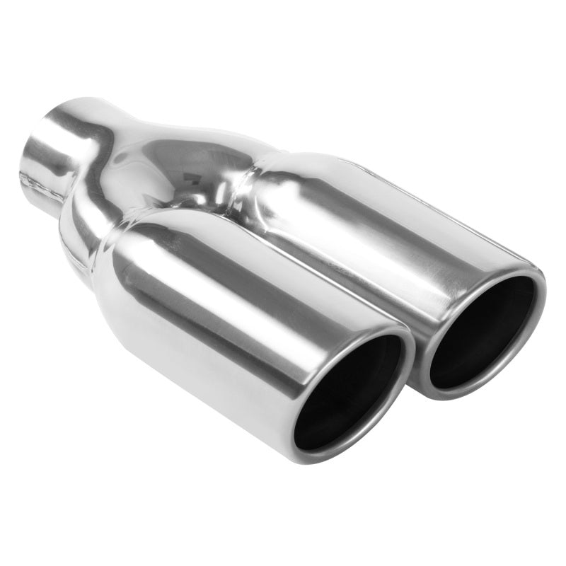 MagnaFlow Tip 1-Pk Dual Rnd Re DW 3x10 2.2-thumbmail-2