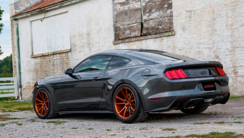 Corsa 2015 Ford Mustang GT 5.0 3in Axle Back Exhaust Black Dual Tips (Touring)-thumbmail-4
