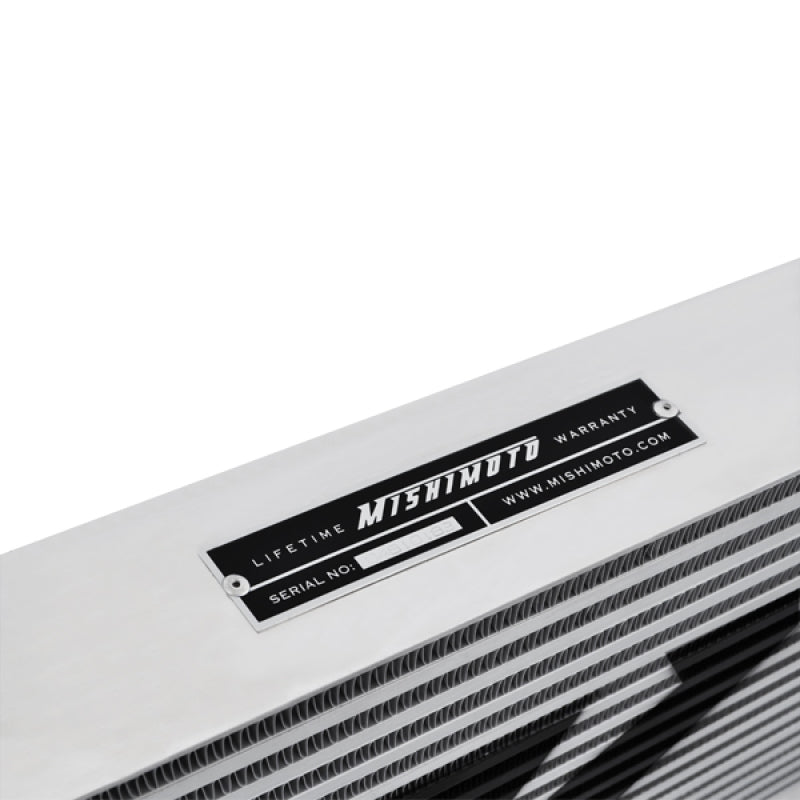 Mishimoto Universal Silver R Line Intercooler Overall Size: 31x12x4 Core Size: 24x12x4 Inlet / Outle-thumbmail-14