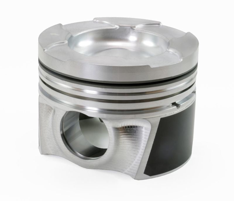 Mahle MS Piston Set Duramax 4.075in Bore 3.898in Stk 6.417in Rod 1.358 Pin -41.8cc 16.5 CR Set of 8-thumbmail-1