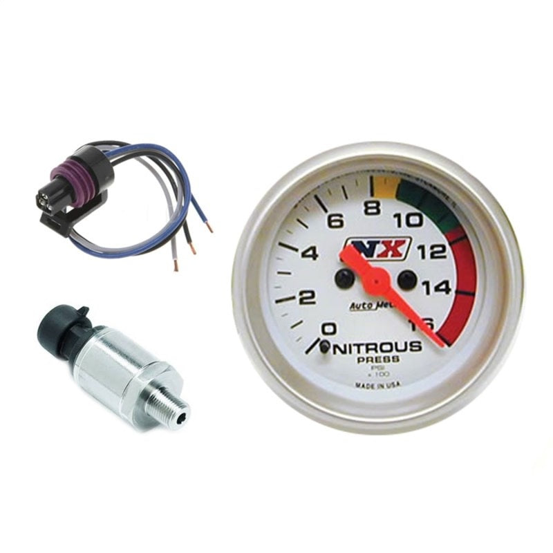 Nitrous Express 2-5/16 Nitrous Electric Pressure Gauge w/Sensor-thumbmail-2