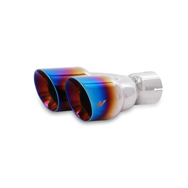 Mishimoto 14-16 Ford Fiesta ST 1.6L 2.5in Stainless Steel Cat-Back Exhaust w/ Burnt Ti Tips-thumbmail-7