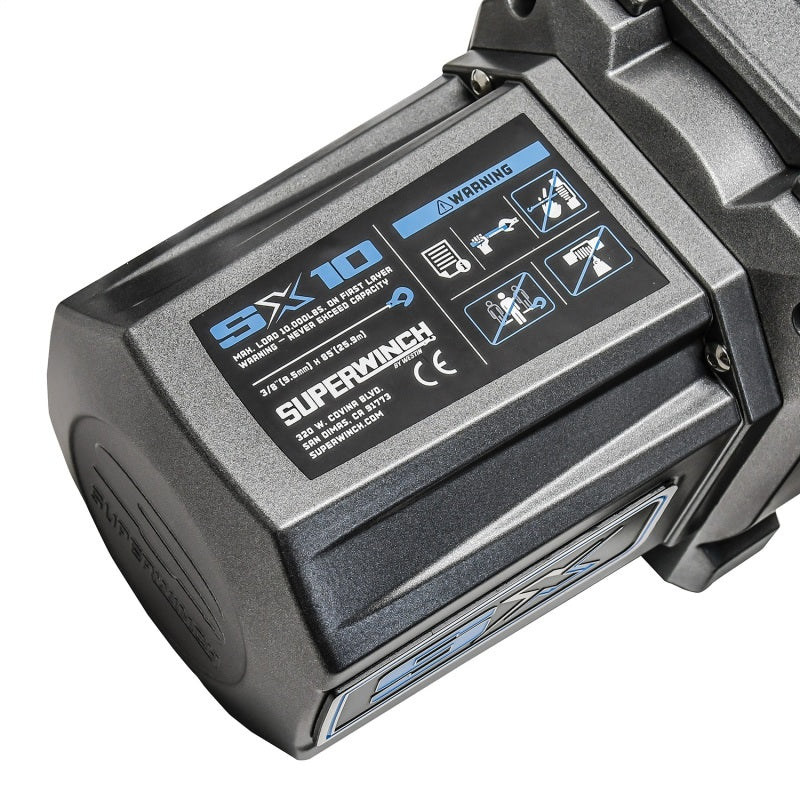Superwinch 10000 LBS 12V DC 3/8in x 85ft Wire Rope SX 10000 Winch-thumbmail-12