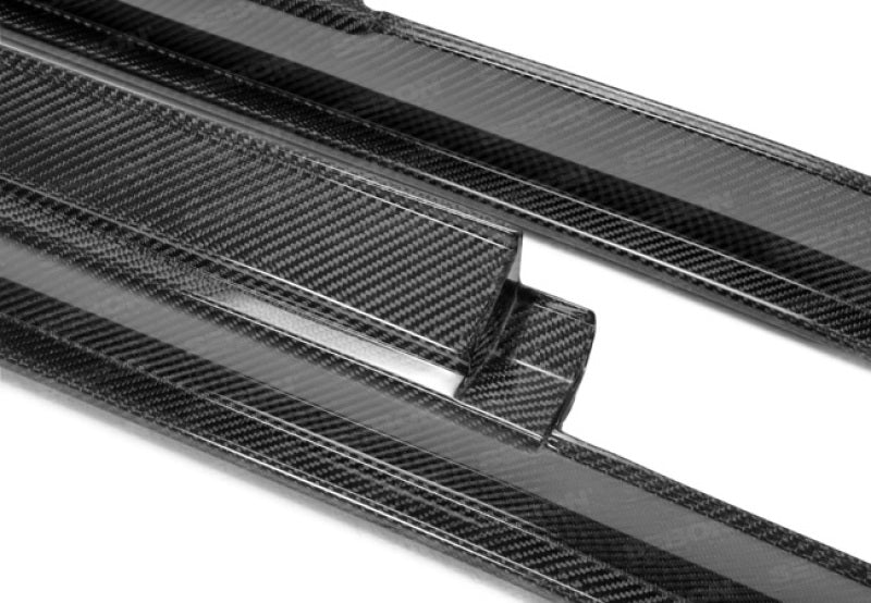 Seibon 12-13 Nissan GTR R35 SS-Style Carbon Fiber Side Skirts (Pair)-thumbmail-2