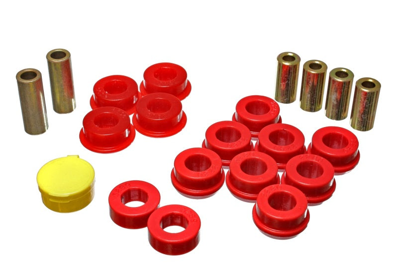 Energy Suspension 90-93 Honda Accord/Odyssey Red Front Control Arm Bushing Set-thumbmail-1
