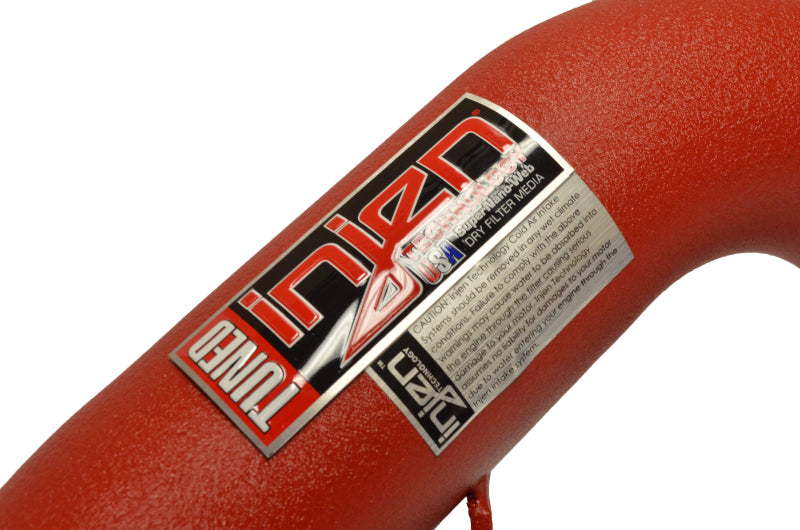 Injen 17-19 Audi A4 2.0T Wrinkle Red Short Ram Air Intake-thumbmail-7