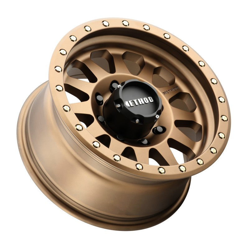 Method MR304 Double Standard 17x8.5 0mm Offset 8x6.5 130.81mm CB Method Bronze Wheel-thumbmail-3