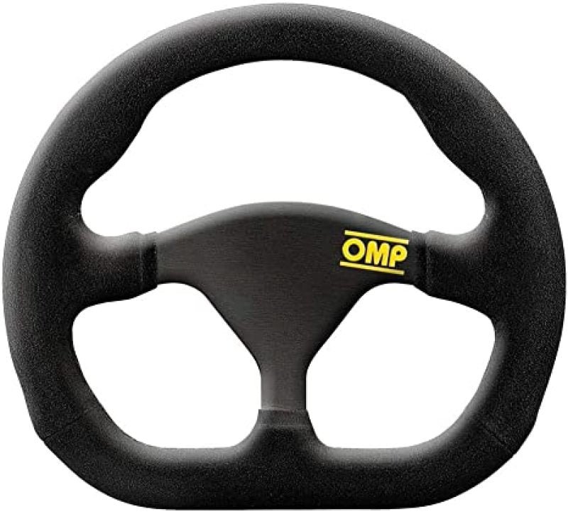 OMP Formula Quadro Steering Wheel Black-thumbmail-1